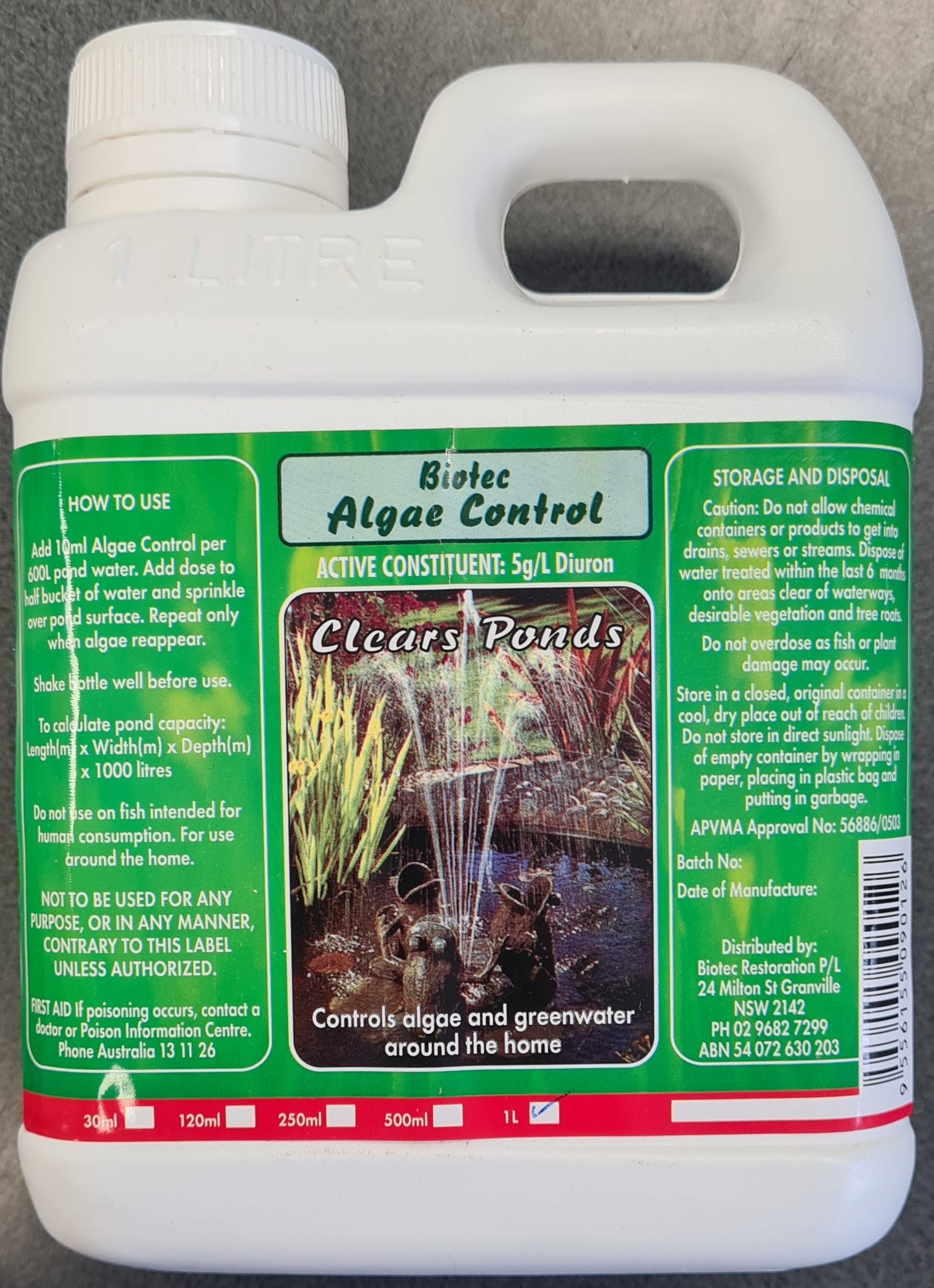 Biotec Algae Control 1l