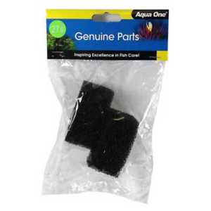 Aqua One Maxi 103f Sponge 2pk 27s