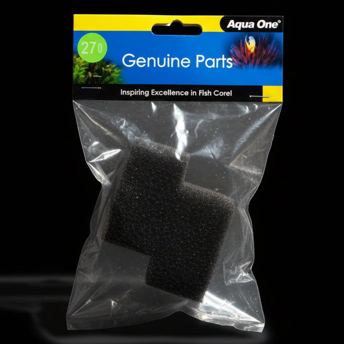 Aqua One Maxi 103f Sponge 2pk 27s