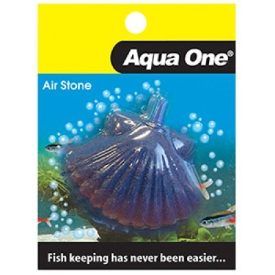 Aqua One Airstone Shell Fish Large 7.5cm X 5.5cm