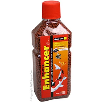 Aqua One Economy Pellet Food 2mm 580g Bottle