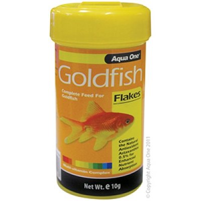 Aqua One Goldfish Flake Food 10g
