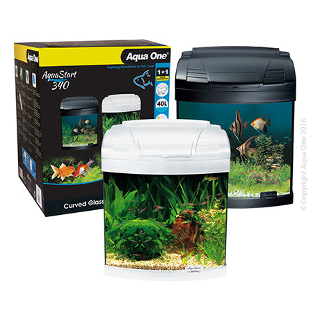 Aqua One AquaStart 340 40L Aquarium (Black or White) image 0