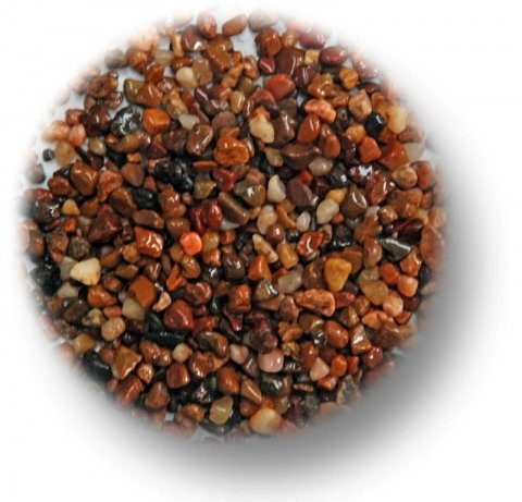 ShowMaster Natural Brown/Red Gravel - 2kg image 0