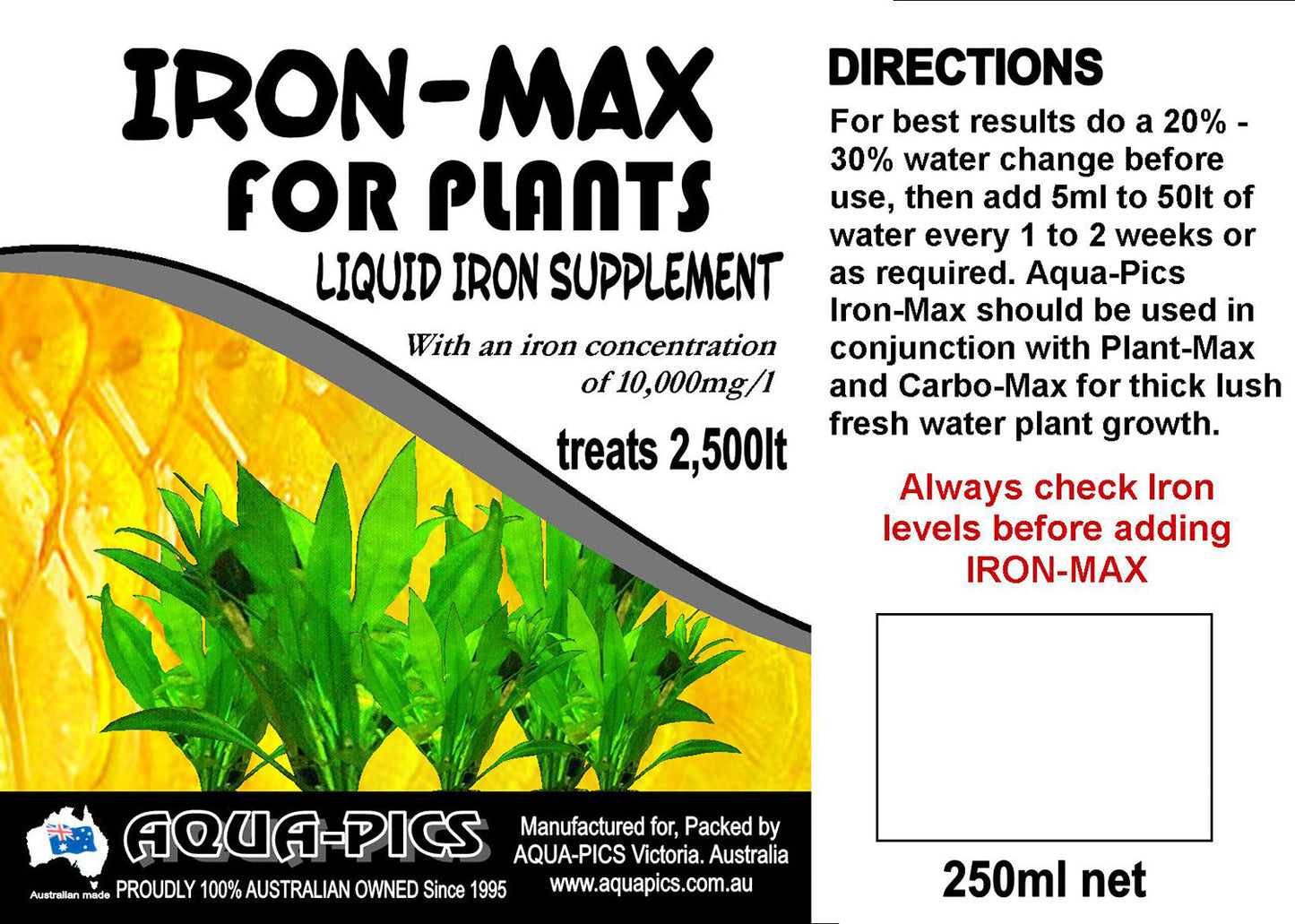 Aqua Pics Iron-Max - 50ml image 2