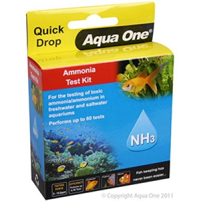 Aqua One Quick Drop Ammonia Test Kit image 0