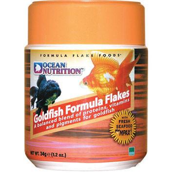 Ocean Nutrition Goldfish Flakes - 34g image 0