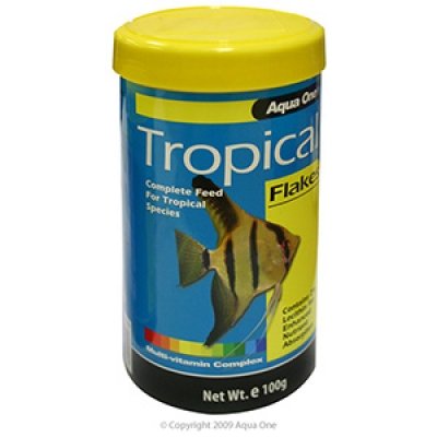 Aqua One Tropical Flakes - 100g image 2