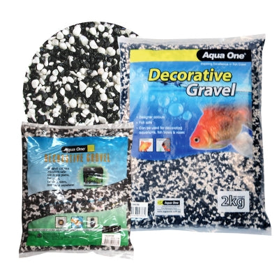 Aqua One Decorative Gravel 2kg - Assorted Colours image 1