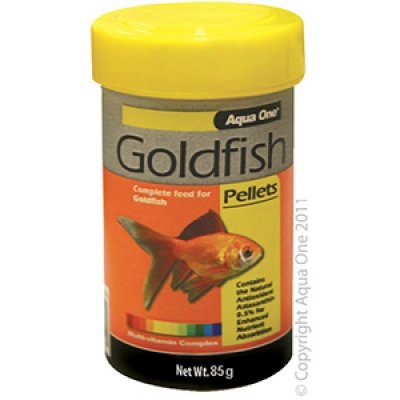 Aqua One Goldfish Pellets - 85g image 2