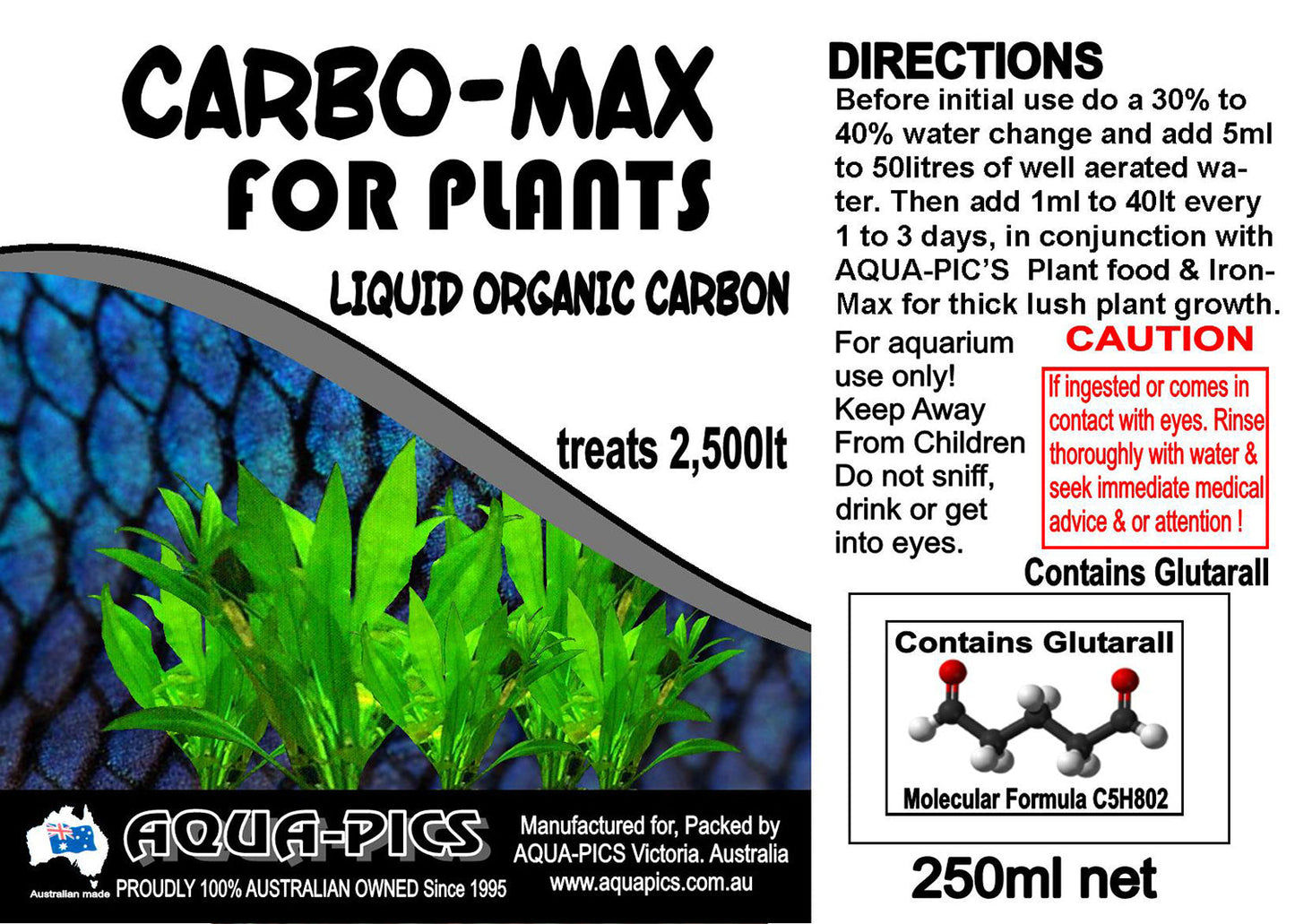 Aqua Pics Carbo-Max - 250ml image 2