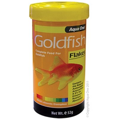 Aqua One Goldfish Flakes - 52g image 3