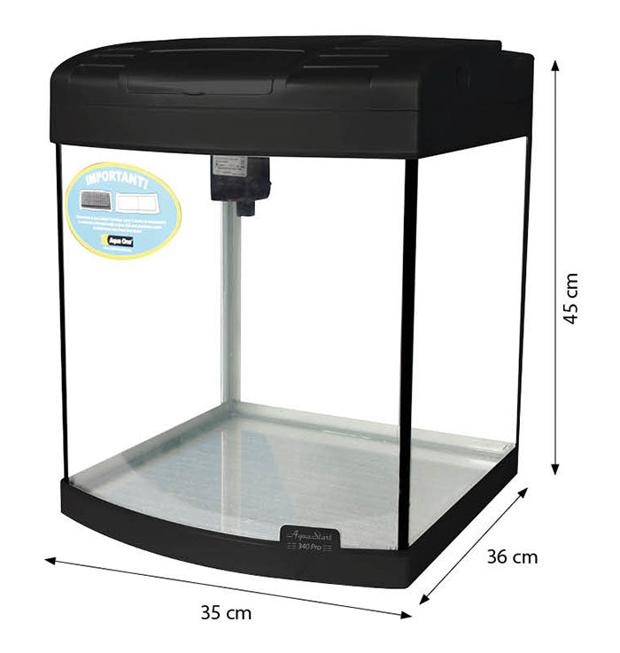 Aqua One AquaStart 340 40L Aquarium (Black or White) image 1