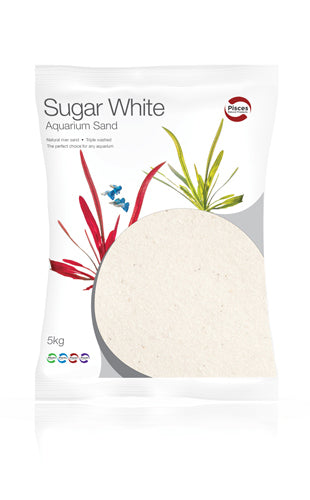 Pisces Sugar White Aquarium Sand - 9kg image 2