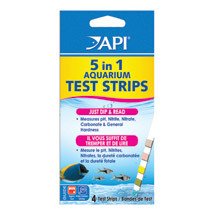 API 5 in 1 Aquarium Test Strips 4 Pack image 0