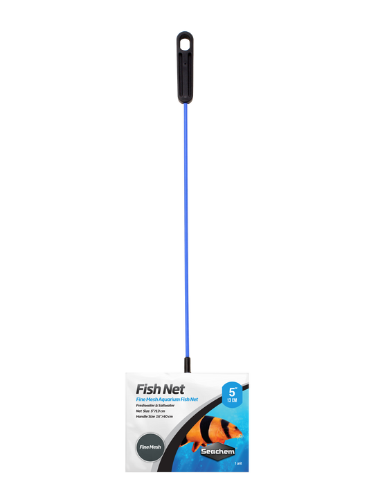 Seachem Fish Net 5 Fine Mesh Long Handle