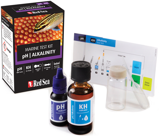 Red Sea pH/Alkalinity Marine Test Kit image 0