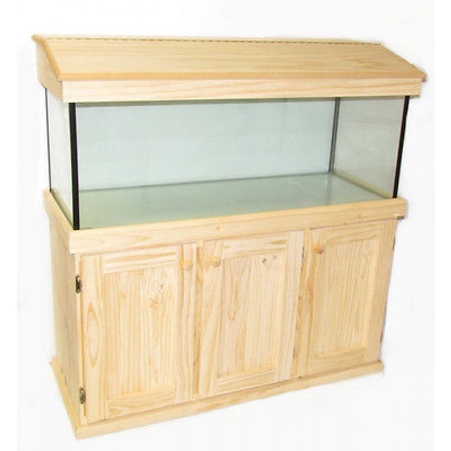 Fish Tank 4ft X 14" X 18" High With Cabinet And Hood image 0