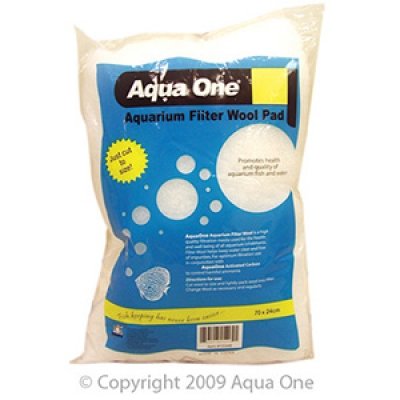 Aqua One Filter Wool Pad Bag - 200x25 image 1