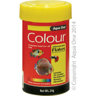 Aqua One Colour Enhancing Flakes - 24g image 0