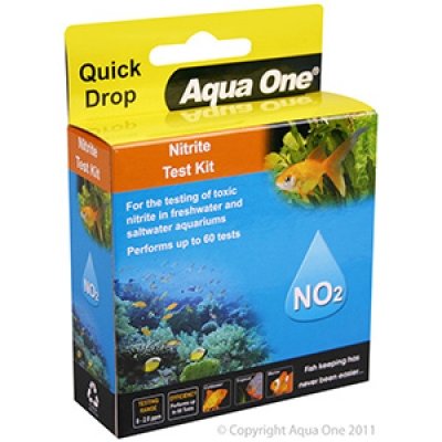 Aqua One Quick Drop Nitrite Test Kit image 0