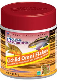 Ocean Nutrition Cichlid Omni Flakes - 34g image 0