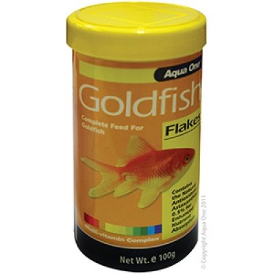 Aqua One Goldfish Flakes - 10g image 2