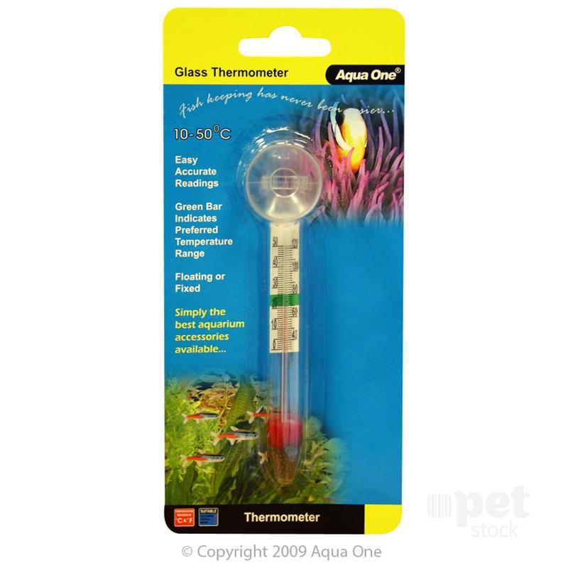 Aqua One Glass Thermometer image 0