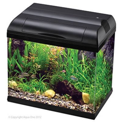 Aqua One EcoStyle 42 28L Aquarium (Black) image 0