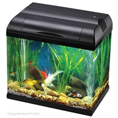 Aqua One EcoStyle 32 14L Aquarium (Black) image 0