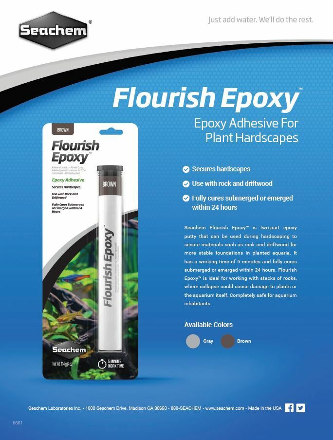 Seachem Flourish Epoxy Brown 114g image 1