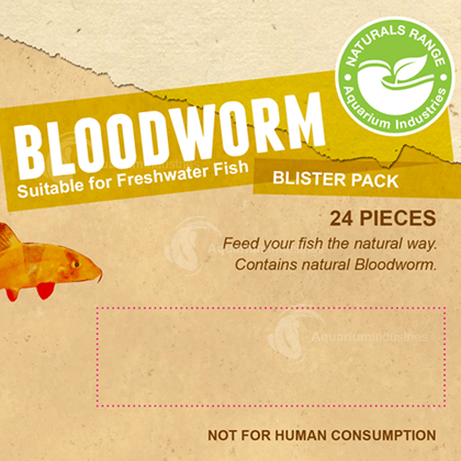 Aquarium Industries (AI) Frozen Food - Bloodworm image 0