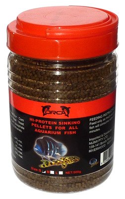 ORCA Hi-Protein Sinking Pellet Small 500g image 0