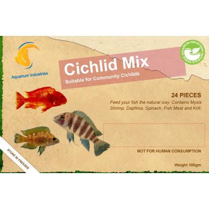 Aquarium Industries (AI) Frozen Food - Cichlid Mix image 0