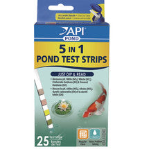 API Pond 5 in 1 Test Strips image 0