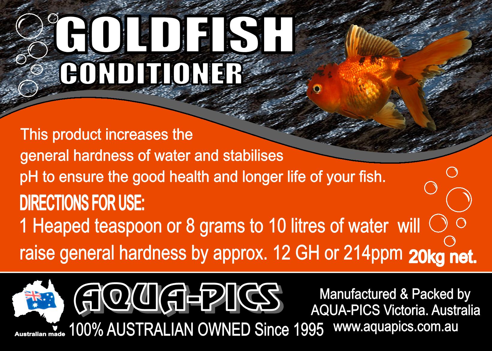 Aqua Pics Goldfish gH Conditioner - 1kg image 2