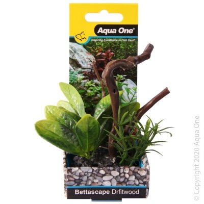 Aqua One Bettascape Plant on Driftwood - Assorted image 4