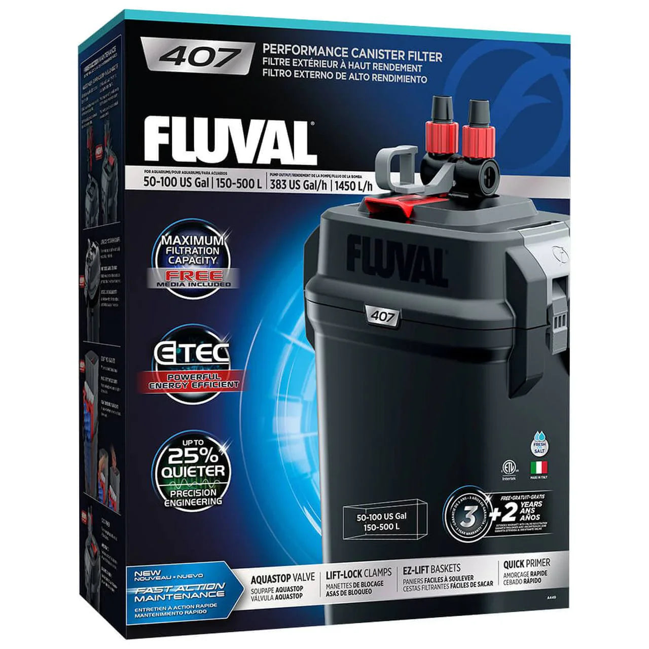 Fluval 407 Canister Filter image 3