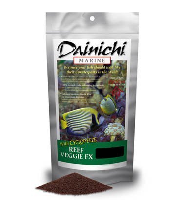 Dainichi Marine Reef Veggie FX - Small Pellets - 100g image 0