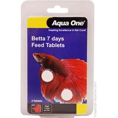 Aqua One Betta 7 Day Feed Tablets image 0