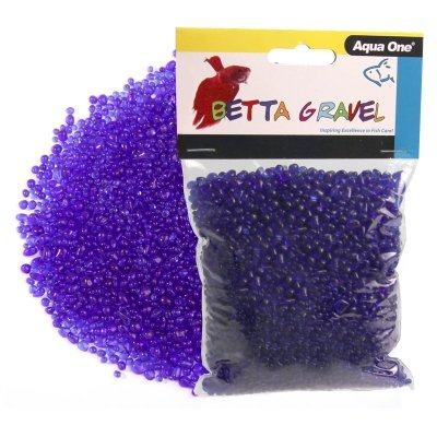 Aqua One Betta Gravel Glass Purple 350g