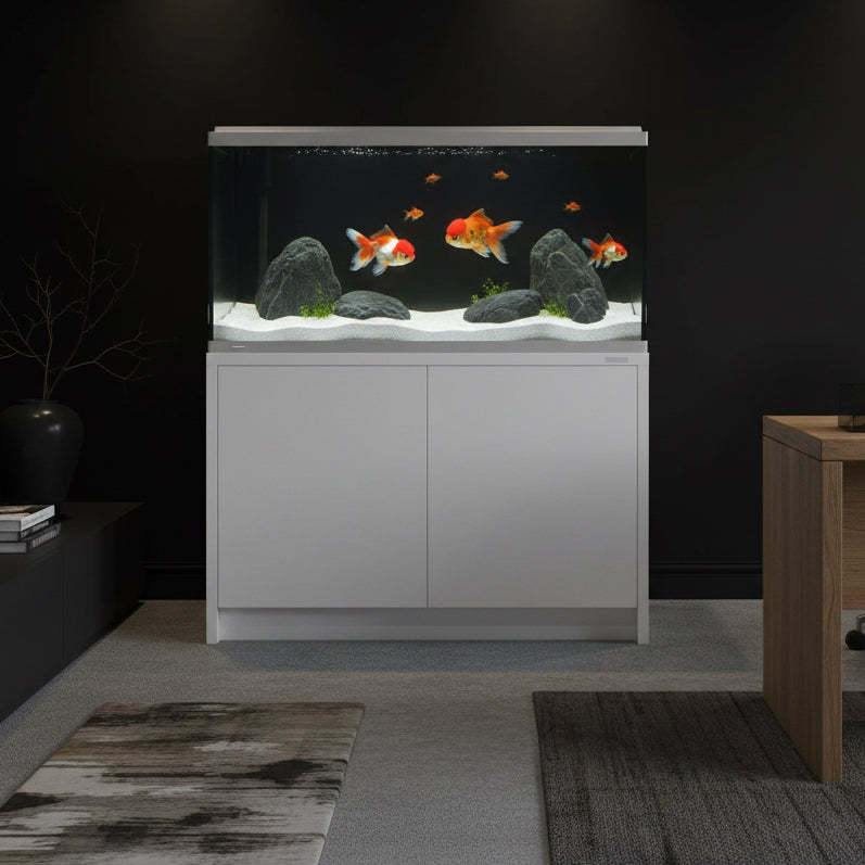 Aqua One Lifestyle Aquarium 190 Set Cabinet + Tank