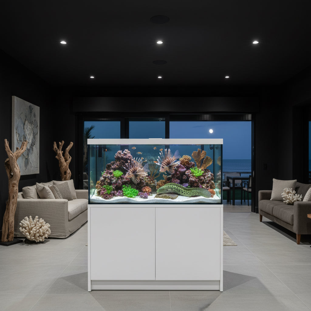 Aqua One Lifestyle Aquarium 190 Set Cabinet + Tank