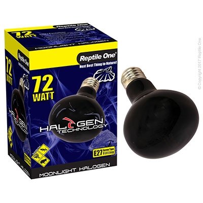 Reptile One Halogen Moonlight 52 Watt Eqv 75w E27 Fitti