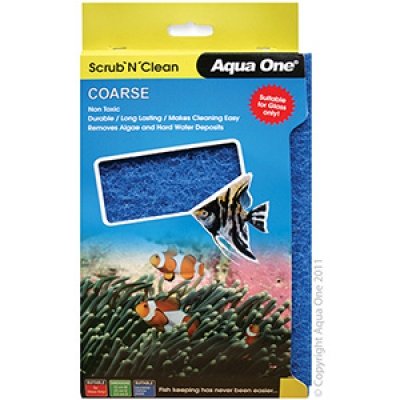 Aqua One Scrub N Clean Algae Pad Coarse image 0