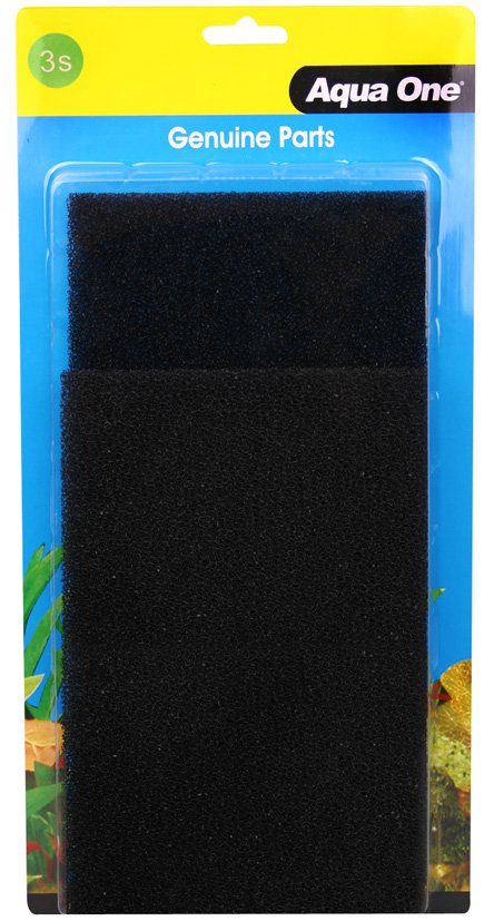 Aqua One Sponge 3s 2 pk image 0