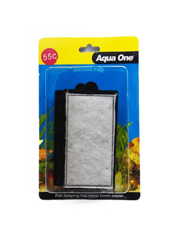 Aqua One Carbon Cartridge 55c 2pk image 0