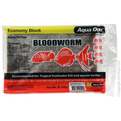 Aqua One Frozen Bloodworms image 0