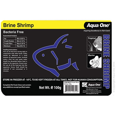 Aqua One Frozen Brine Shrimp image 0