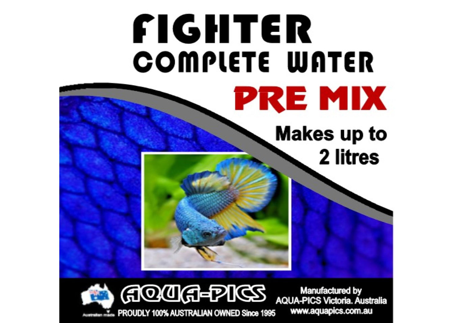 Aqua Pics Fighter Complete Water Pre Mix - 50ml image 2